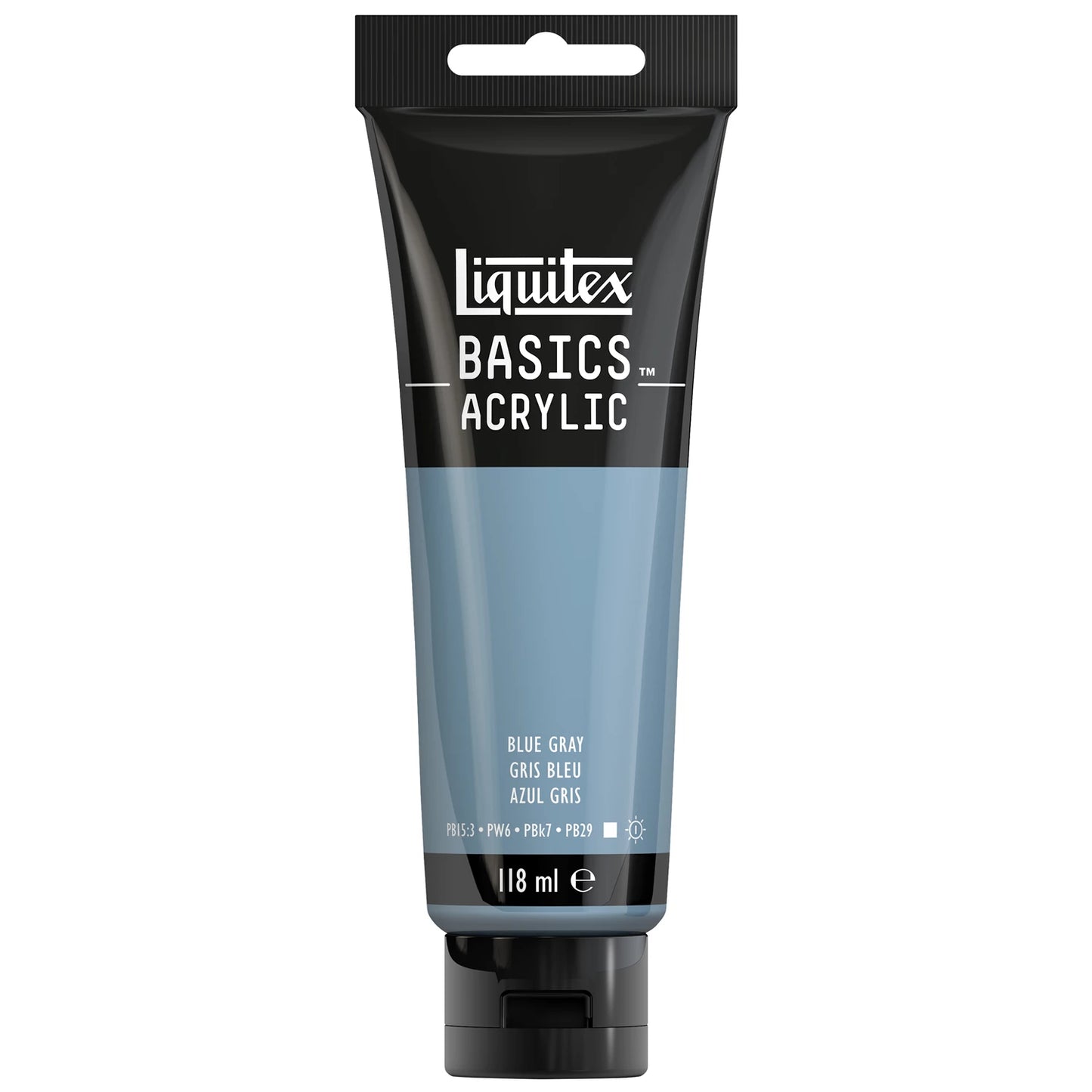 LQX BASICS COLORE ACRILICO TUBO 118ML BLU-GRIGIO