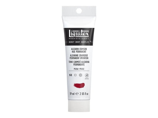LQX PROF. COLORE ACRILICO PESANTE TUBO DA 59 ML CARME RED PERMANENTE