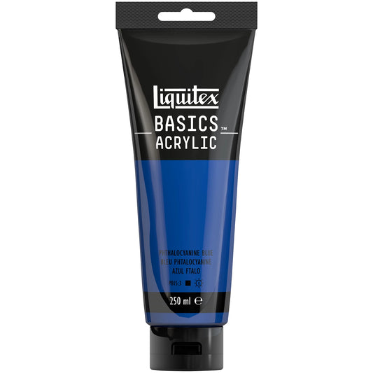 LQX BASICS COLORE ACRILICO TUBO DA 250ML BLU FTALOCIANB