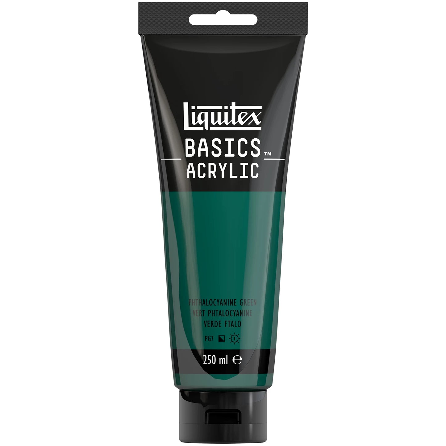 LQX BASICS COLORE ACRILICO TUBO DA 250ML VERDE FTALOCIANATO