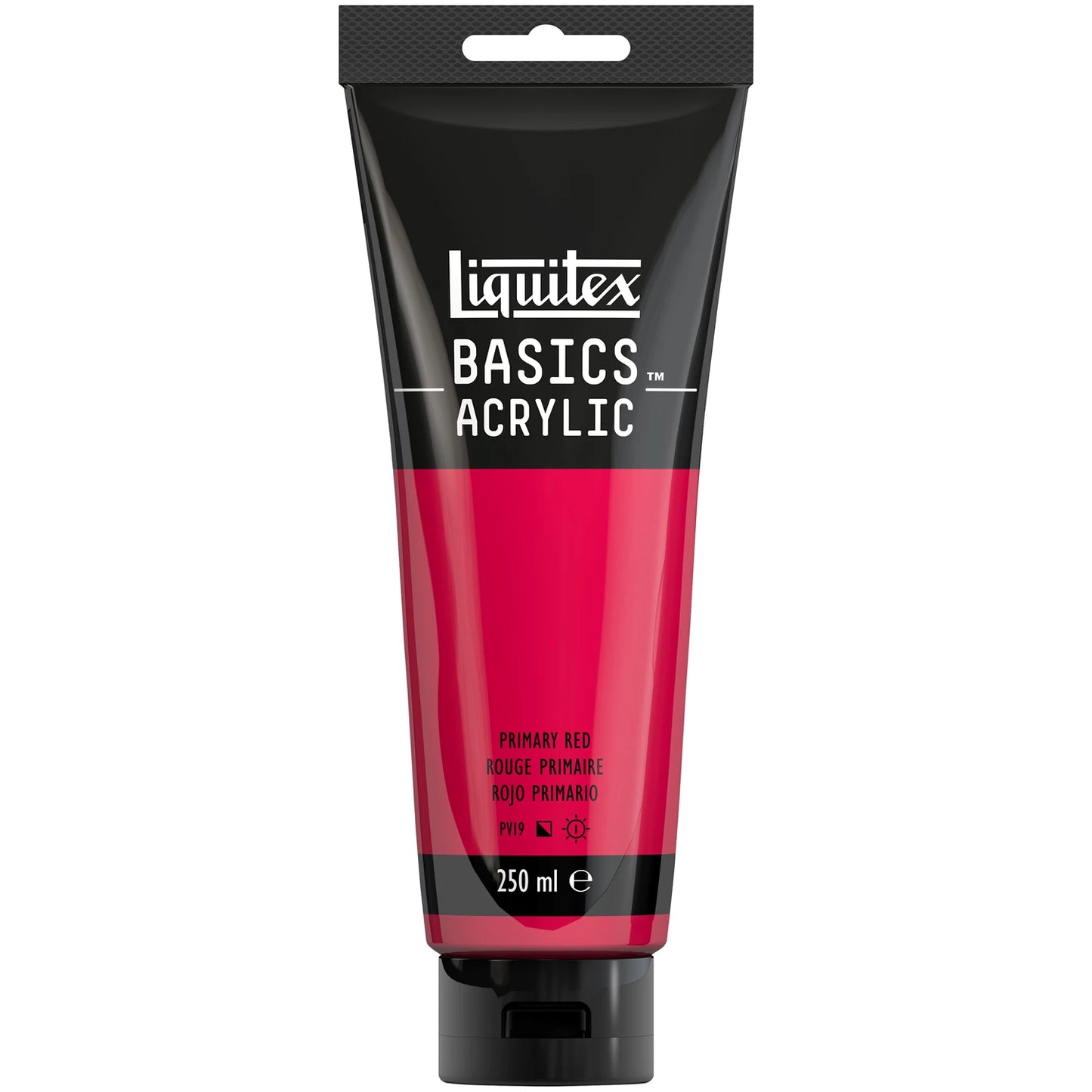 LQX BASICS COLORE ACRILICO TUBO DA 250ML ROSSO PRIMARIO