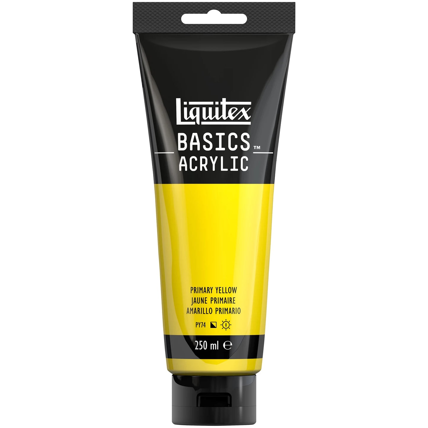 LQX BASICS COLORE ACRILICO TUBO DA 250ML GIALLO PRIMARIO