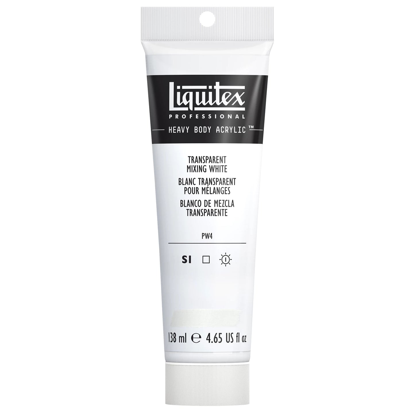 LQX PROF. VERNICE ACRILICA PESANTE TUBO DA 138 ML SUDORE MISTO TRASPARENTE