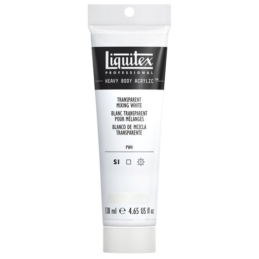 LQX PROF. VERNICE ACRILICA PESANTE TUBO DA 138 ML SUDORE MISTO TRASPARENTE