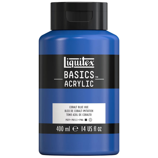 LQX BASICS COLORE ACRILICO FLACONE DA 400 ML COLORE BLU COBALTO
