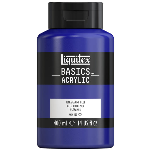 LQX BASICS COLORE ACRILICO FLACONE DA 400 ML BLU OLTREMARE