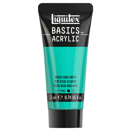 LQX BASICS COLORE ACRILICO TUBO DA 22 ML VERDE ACQUA GLUTINE