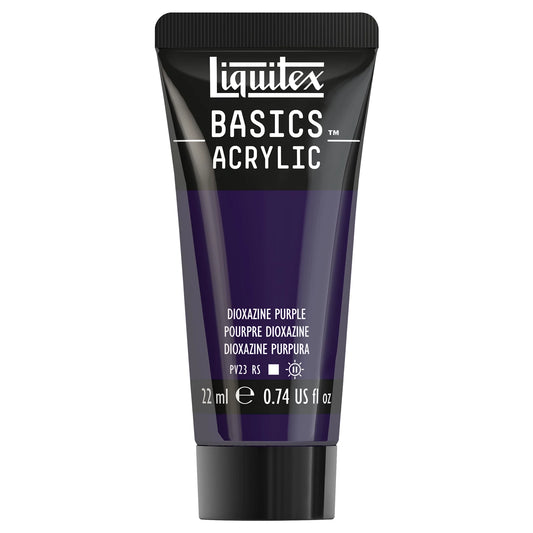 LQX BASICS COLORE ACRILICO TUBO DA 22 ML DIOXAZINA VIOLA