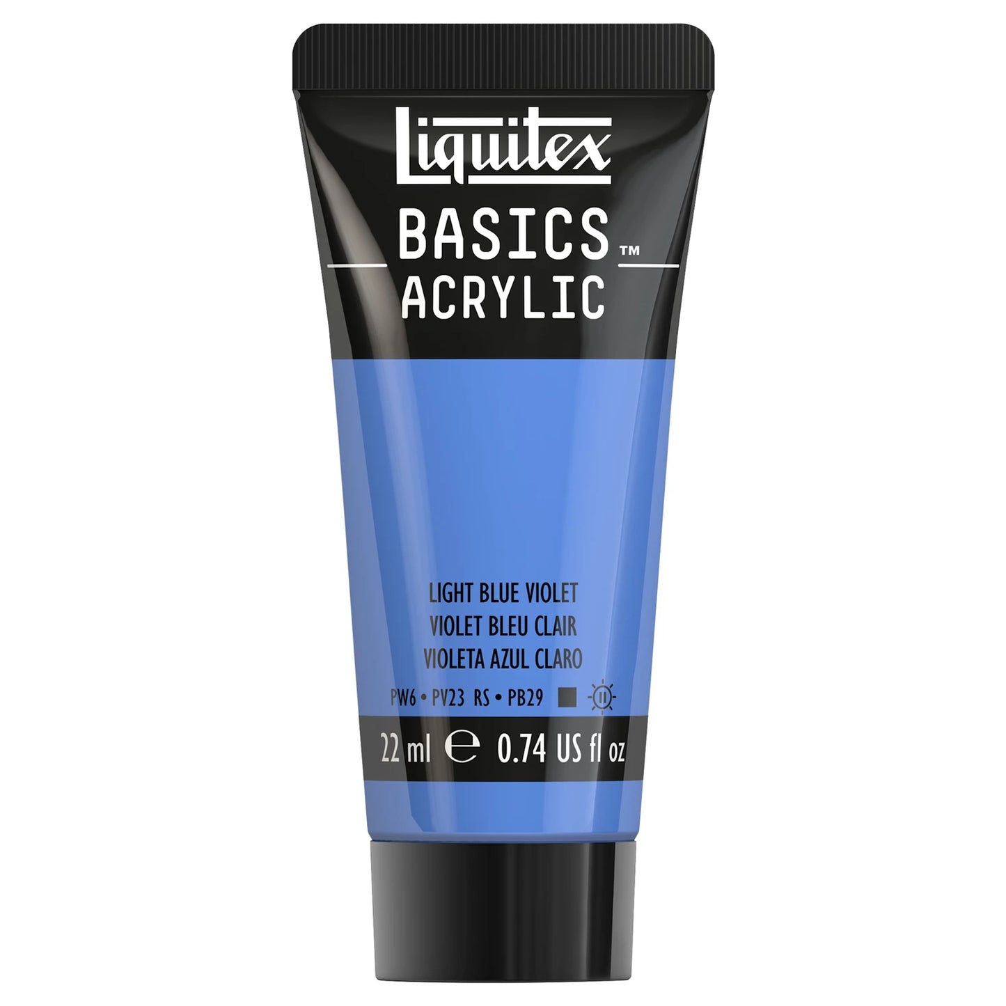 LQX BASICS COLORE ACRILICO TUBO DA 22 ML AZZURRO-VIOLA