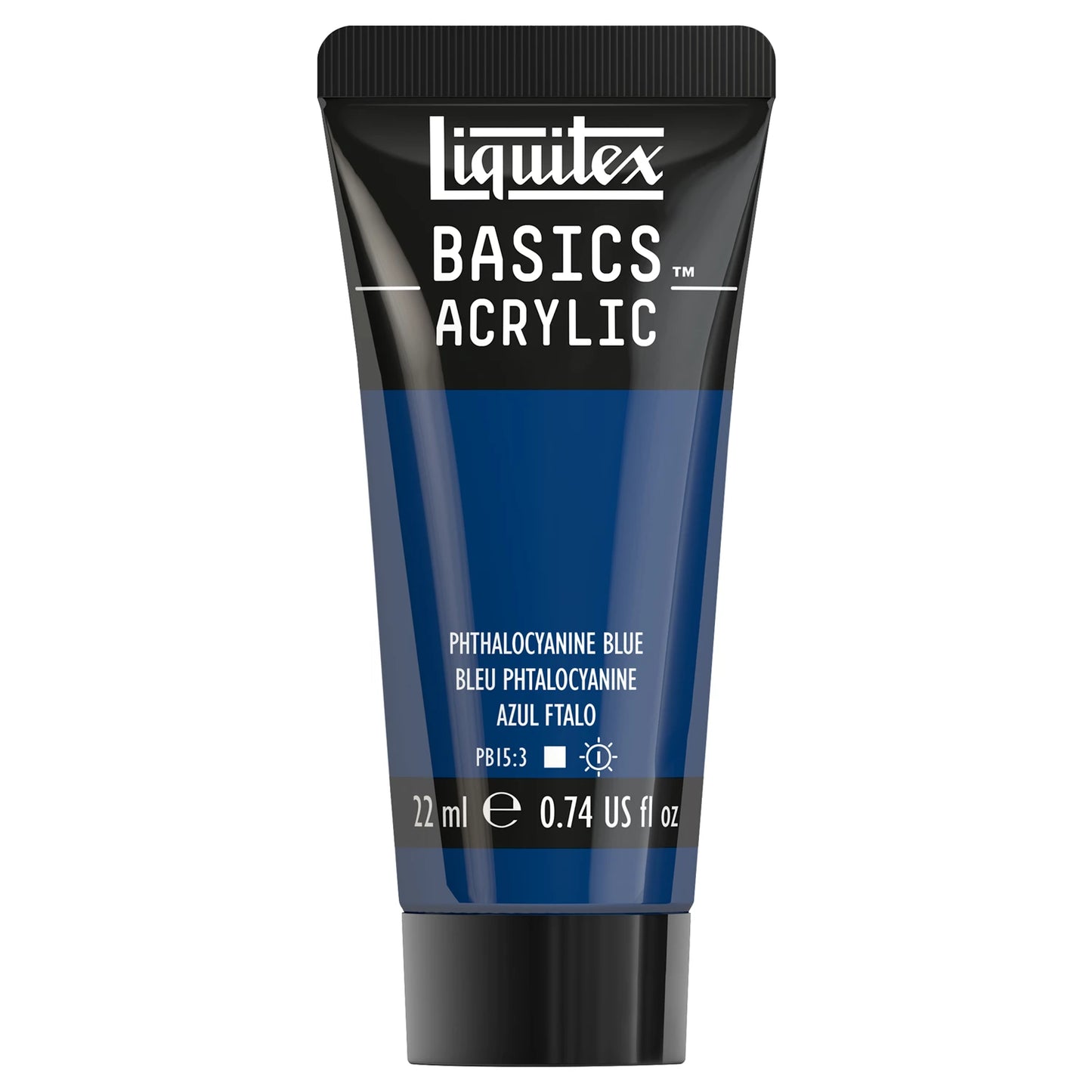 LQX BASICS COLORE ACRILICO TUBO DA 22 ML BLU FTALOCIANB
