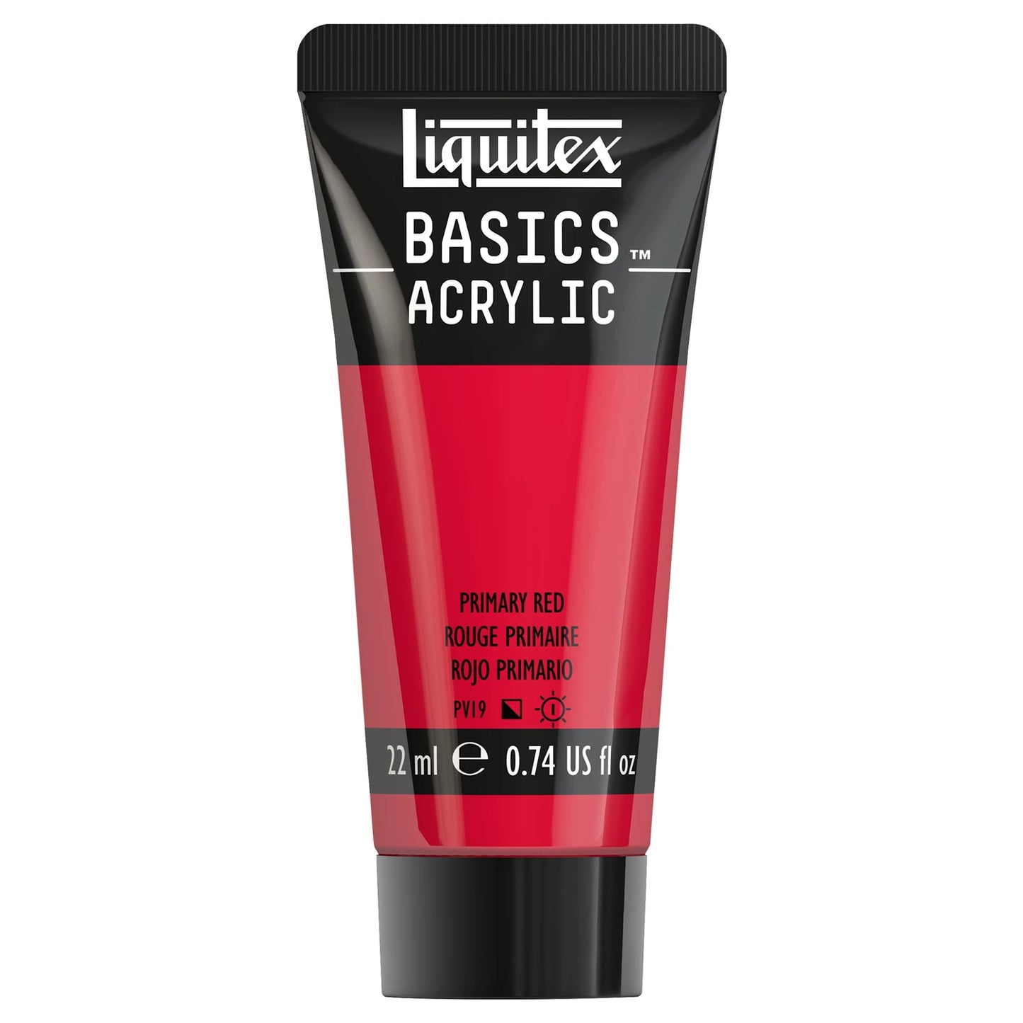 LQX BASICS COLORE ACRILICO TUBO DA 22 ML ROSSO PRIMARIO