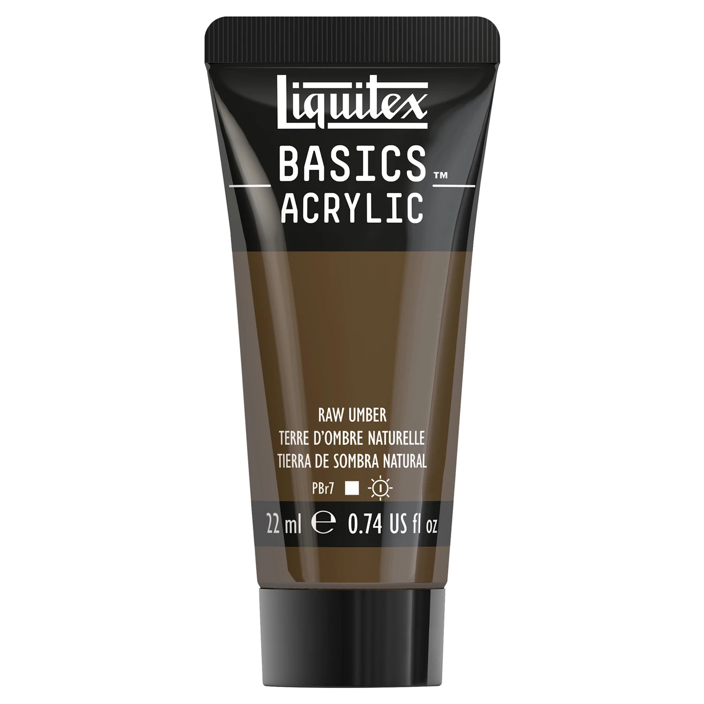 LQX BASICS COLORE ACRILICO TUBO 22ML UMBRA NATURALE