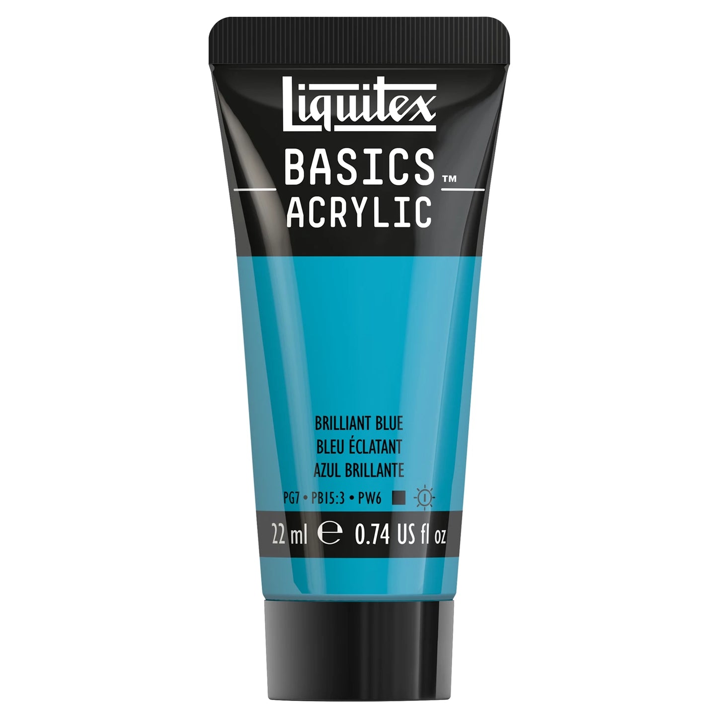 LQX BASICS COLORE ACRILICO TUBO DA 22 ML BLU BRILLANTE