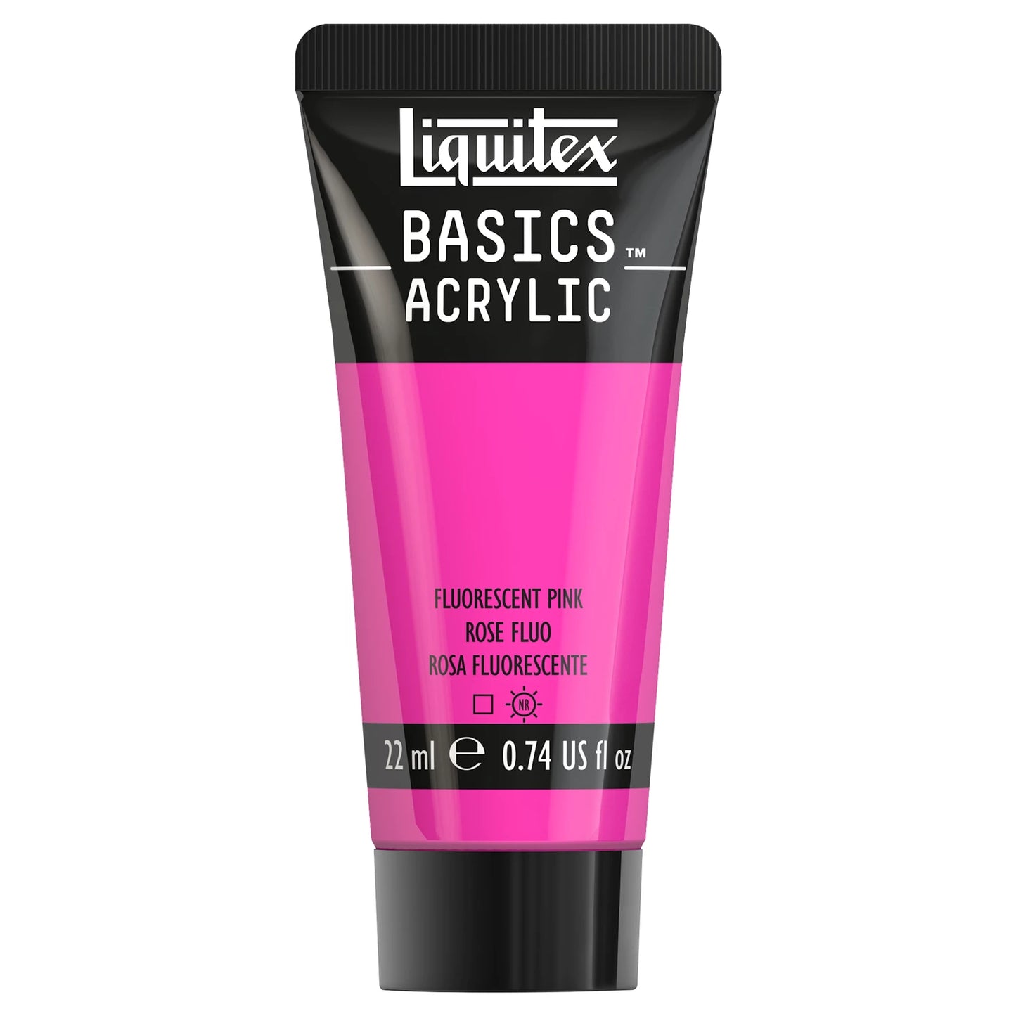 LQX BASICS COLORE ACRILICO TUBO 22ML ROSA FLUO