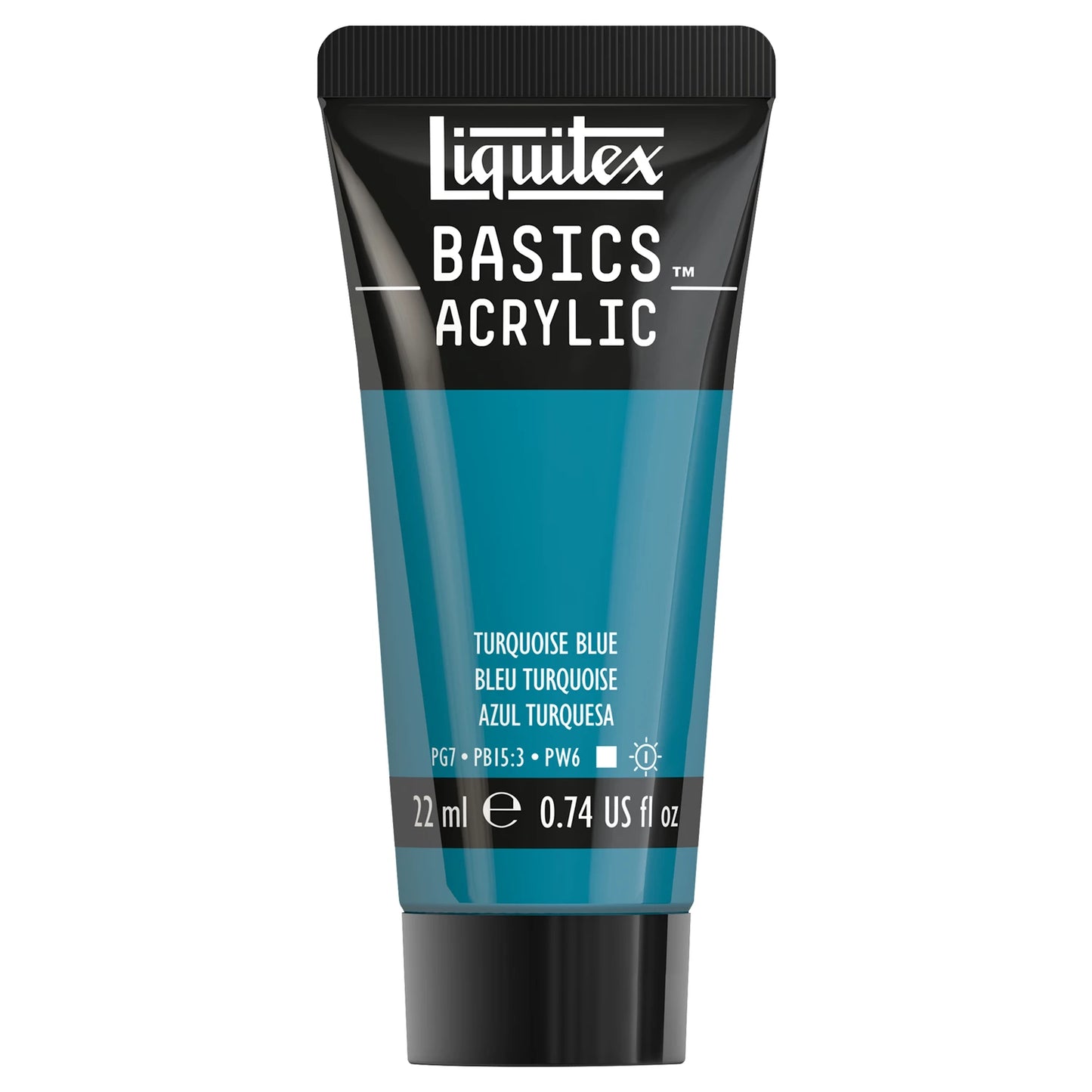 LQX BASICS COLORE ACRILICO TUBO 22ML BLU TURCHESE
