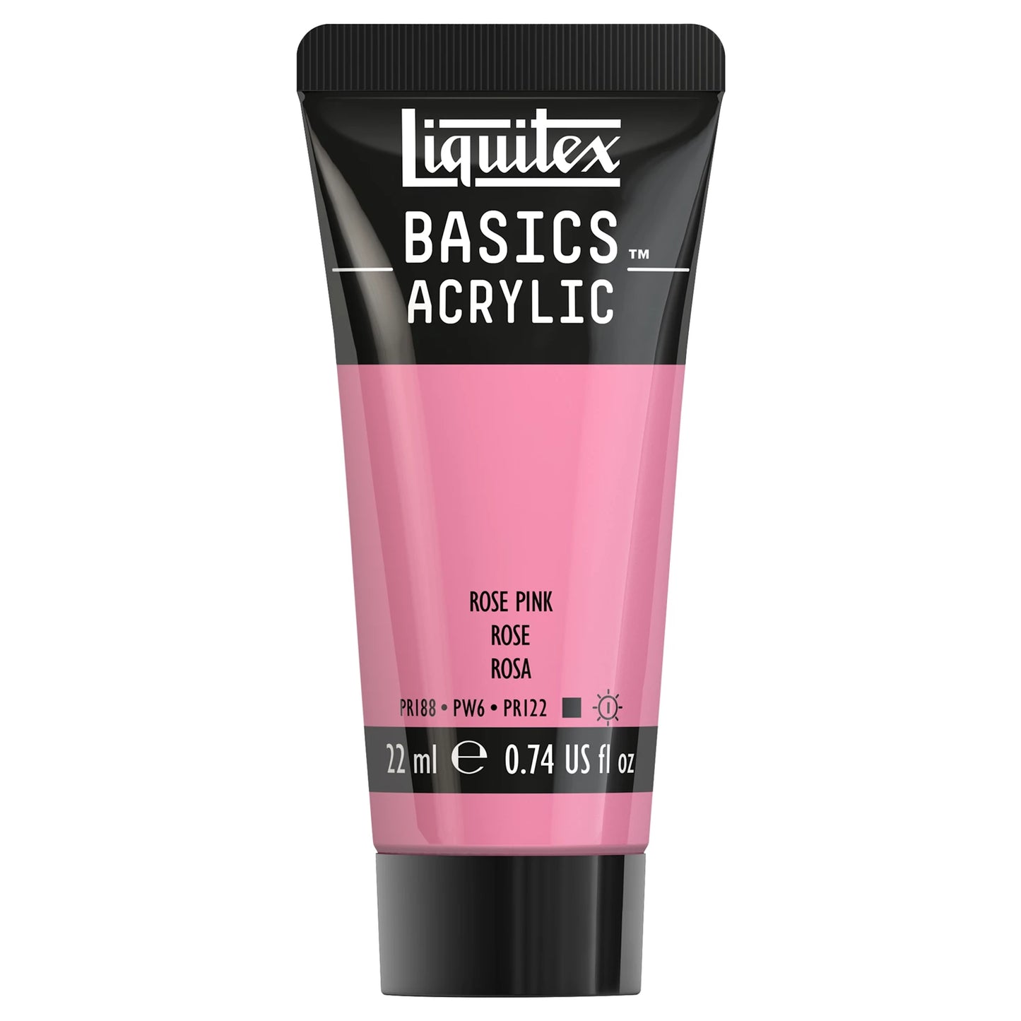 LQX BASICS COLORE ACRILICO TUBO 22ML ROSA
