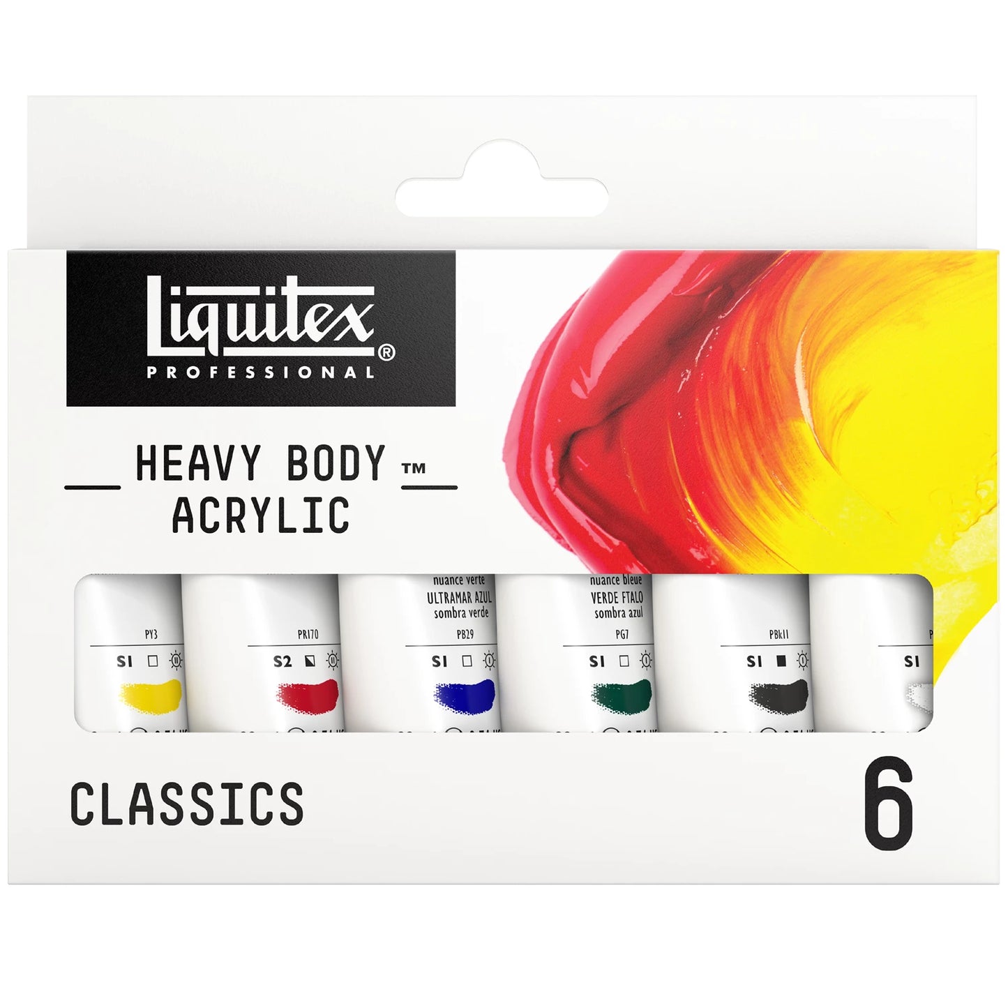 LQX PROF. HEAVY BODY SET 6 TUBI DA 22 ML CLASSICO