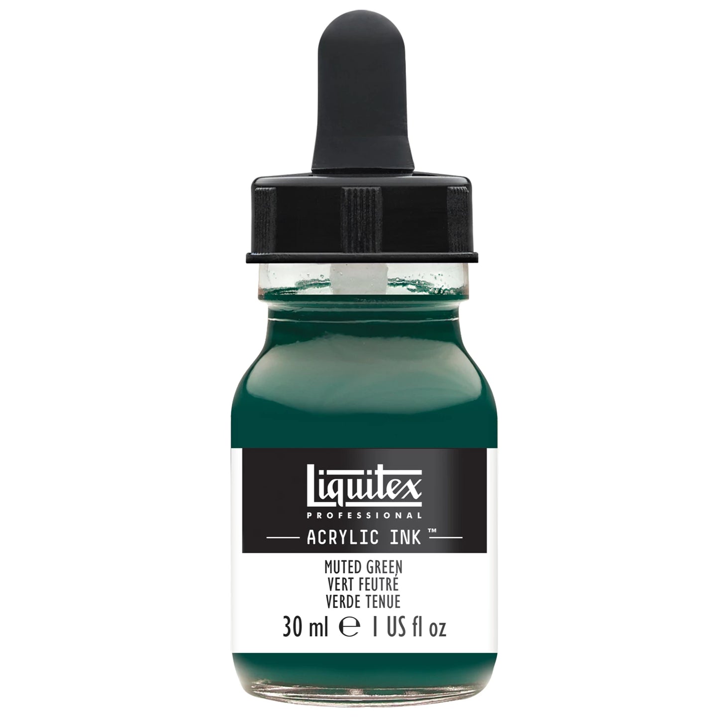 LQX PROF. INCHIOSTRO ACRILICO FLACONE DA 30 ML VERDE SOFFIATO