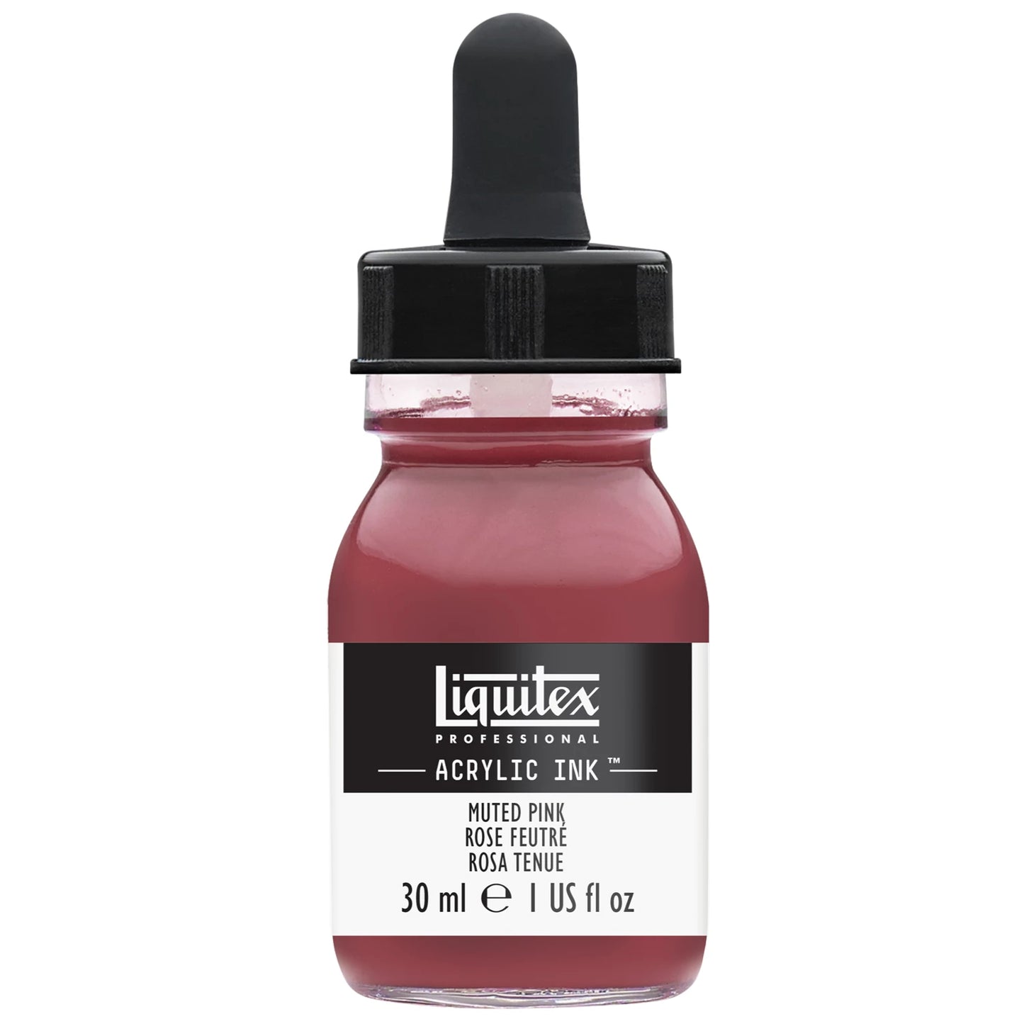 LQX PROF. INCHIOSTRO ACRILICO FLACONE DA 30 ML ROSA SINTETICO