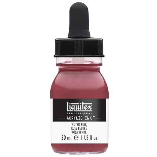 LQX PROF. INCHIOSTRO ACRILICO FLACONE DA 30 ML ROSA SINTETICO
