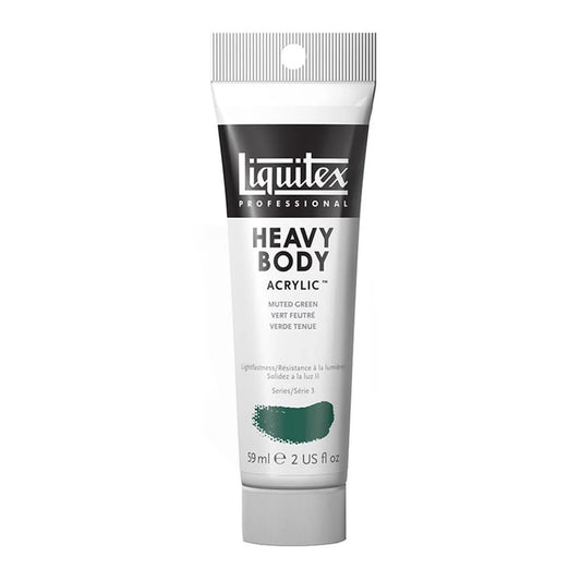 LQX PROF. VERNICE ACRILICA PER CORPO PESANTE TUBO DA 59 ML VERDE SOFFIATO