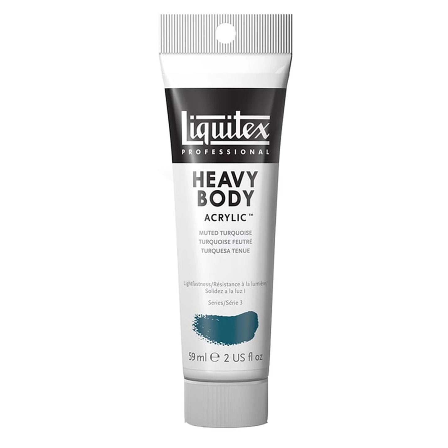 LQX PROF. VERNICE ACRILICA PESANTE TUBO DA 59 ML TURCHESE BURATTATO