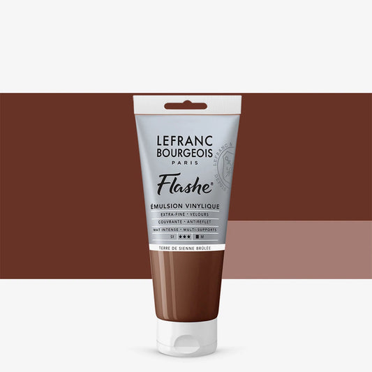 LFB FLASH ACRILICO TUBO 80ML SIENA FIRED