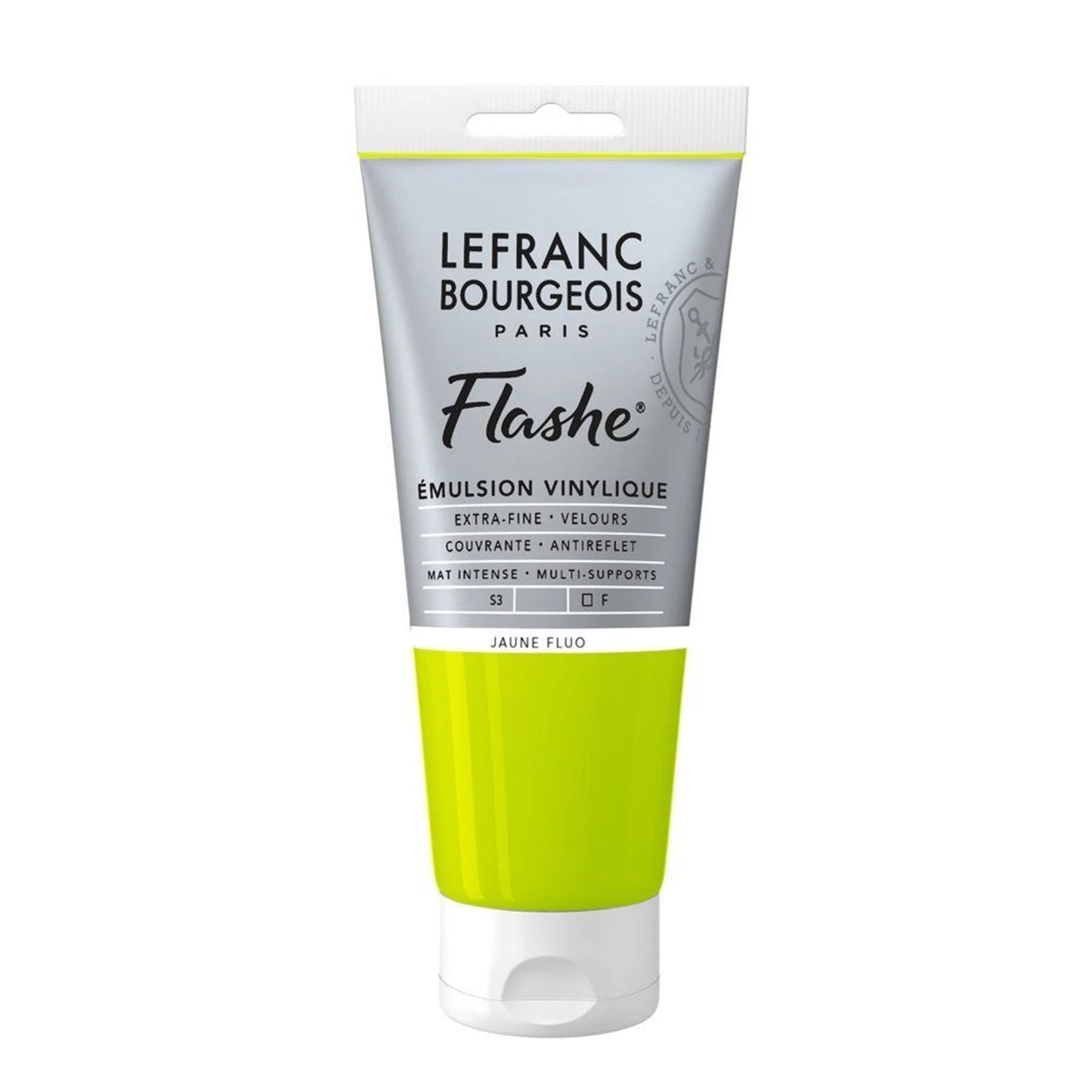 LFB FLASH ACRILICO TUBO 80ML GIALLO FLUO