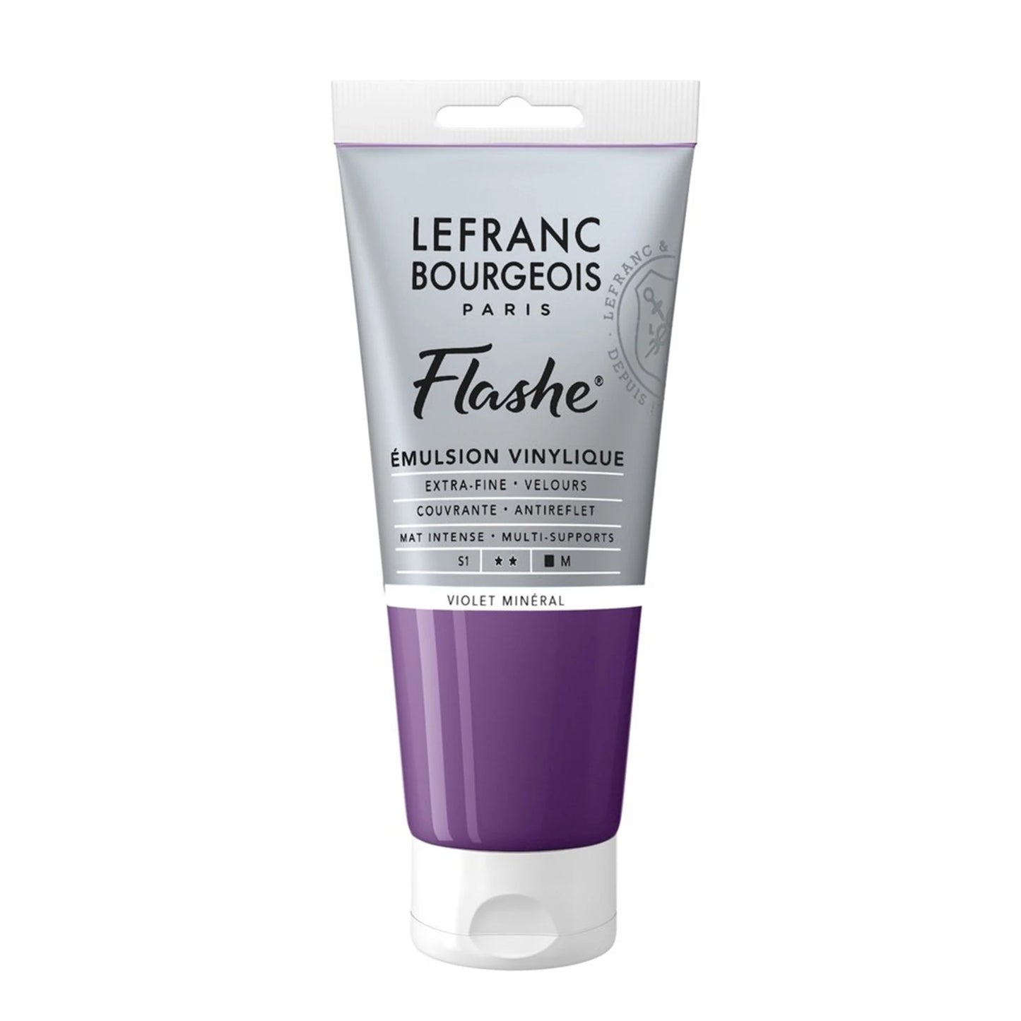 LFB FLASH ACRILICO TUBO 80ML MINERALE VIOLA