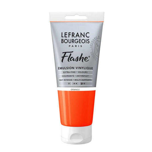 LFB FLASH ACRILICO TUBO 80ML ARANCIONE