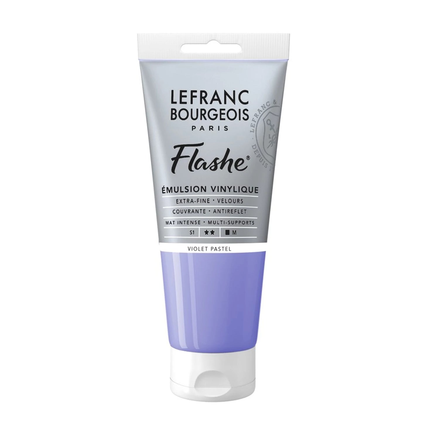 LFB FLASH ACRILICO TUBO 80ML VIOLA PASTELLO