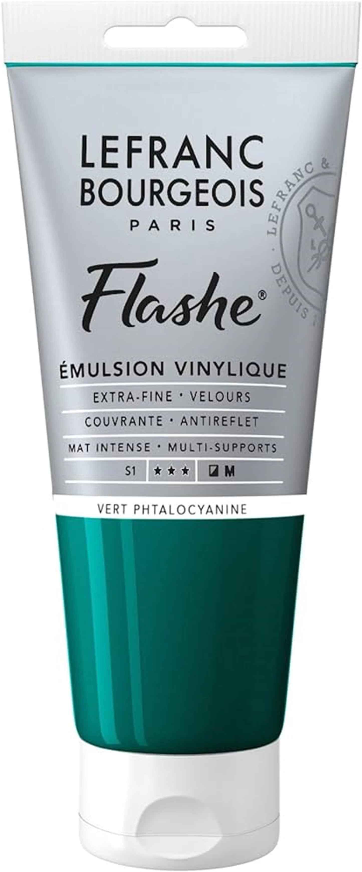 LFB FLASH ACRILICO TUBO 80ML VERDE FTALOCIANINA