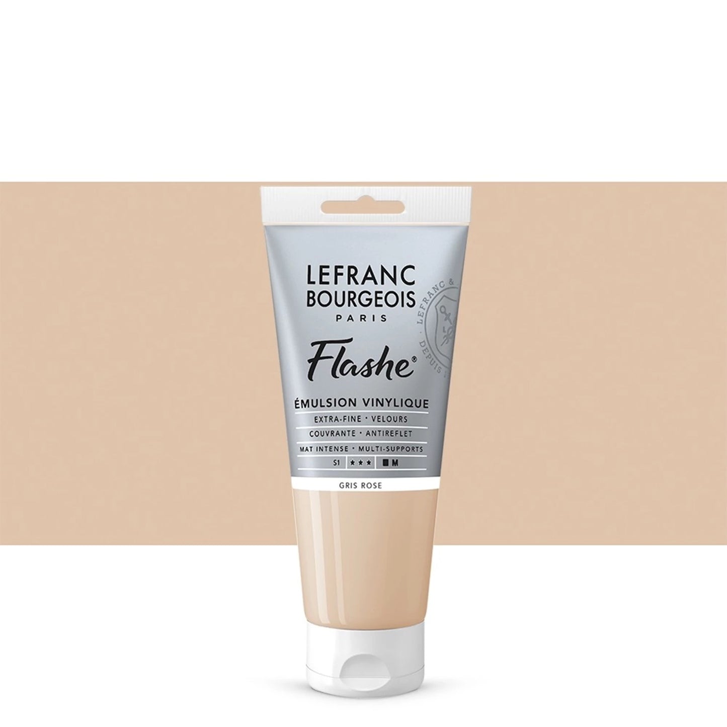 LFB FLASH ACRILICO TUBO 80ML GRIGIO-ROSA
