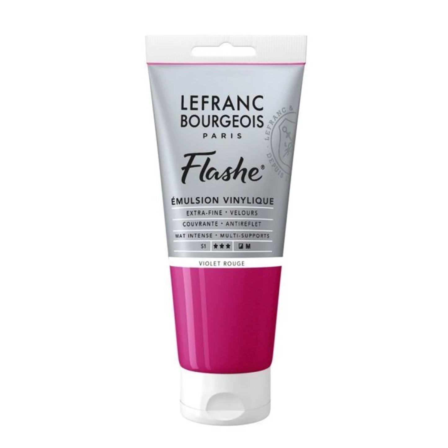 LFB FLASH ACRILICO TUBO 80ML ROSSO VIOLA