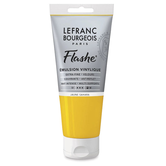 LFB FLASH ACRILICO TUBO 80ML GIALLO SAHARA