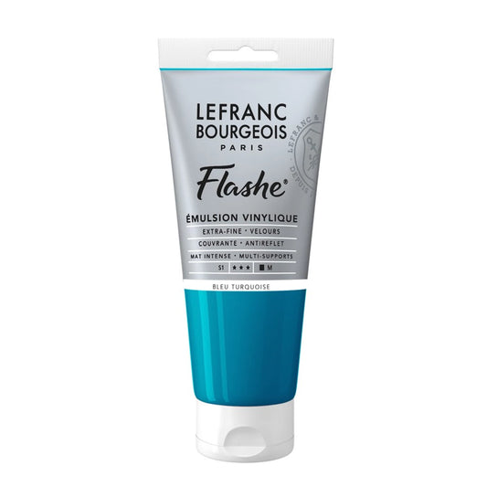 LFB FLASHE ACRYL TUBO 80ML BLU TURCHESE