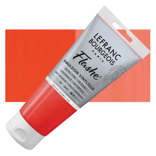 LFB FLASH ACRILICO 80ML TUBO ROSSO CINNOBRO