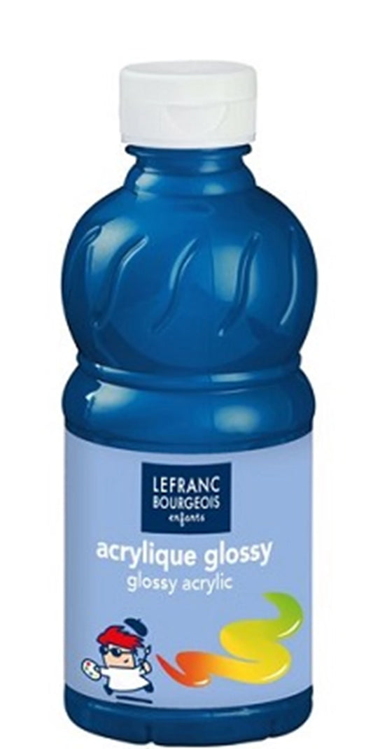 LFB COLORE ACRILICO LUCIDO FLACONE DA 250ML - BLU PRIMARIO