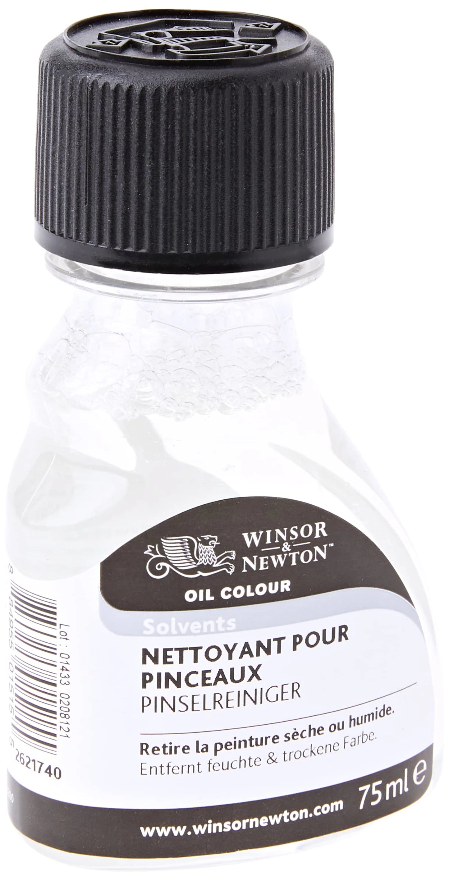 W&N NETTOYANT POUR PINCEAUX À L'HUILE, FLACON DE 75 ML