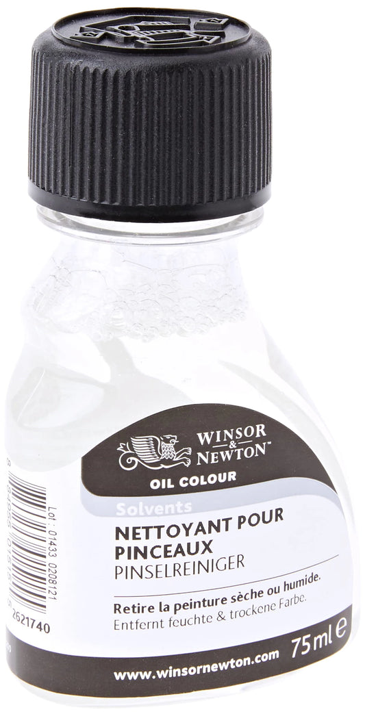 W&N NETTOYANT POUR PINCEAUX À L'HUILE, FLACON DE 75 ML