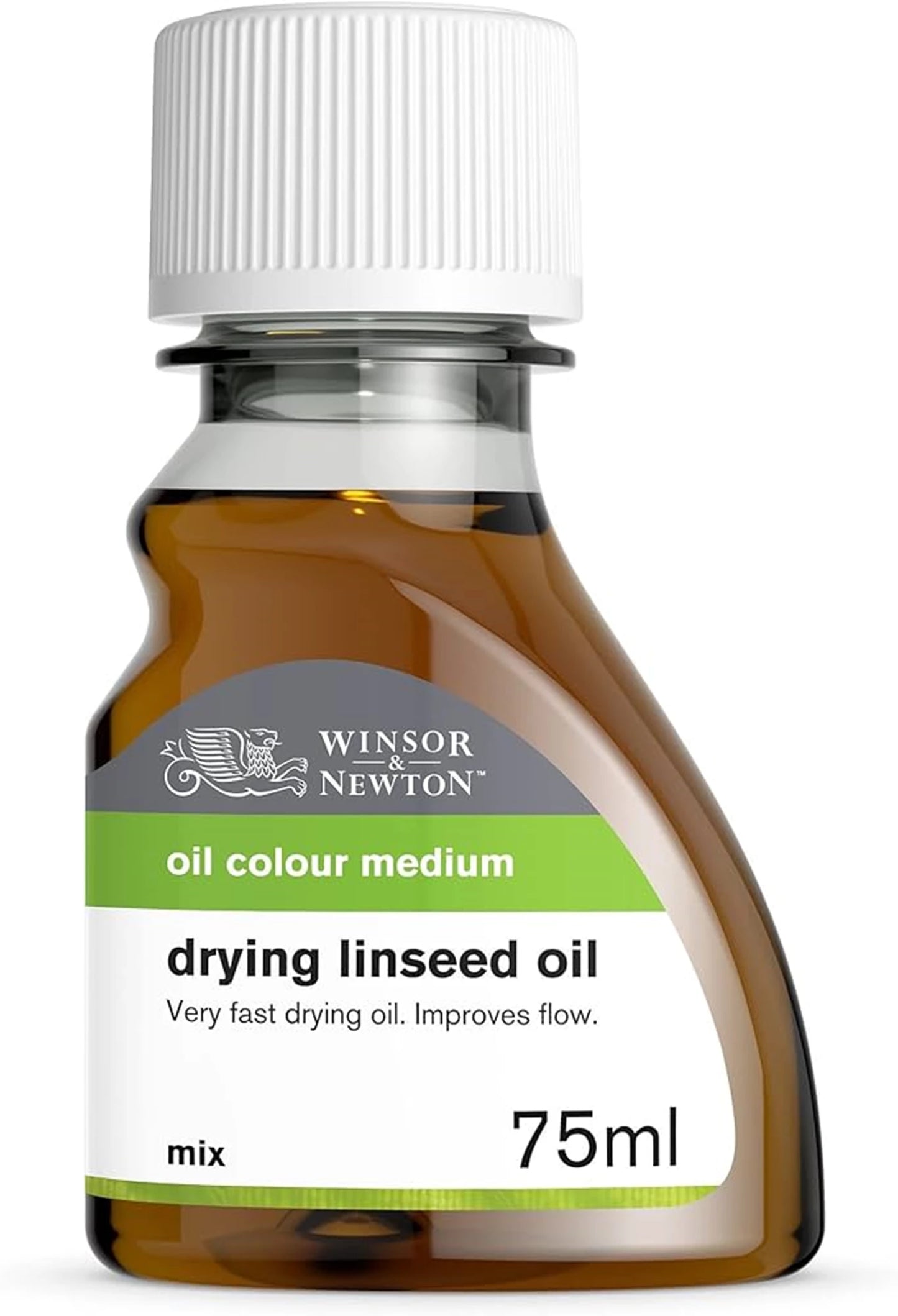 HUILE DE LIN SICCATIVE W&N OIL REMEDY, FLACON DE 75 ML