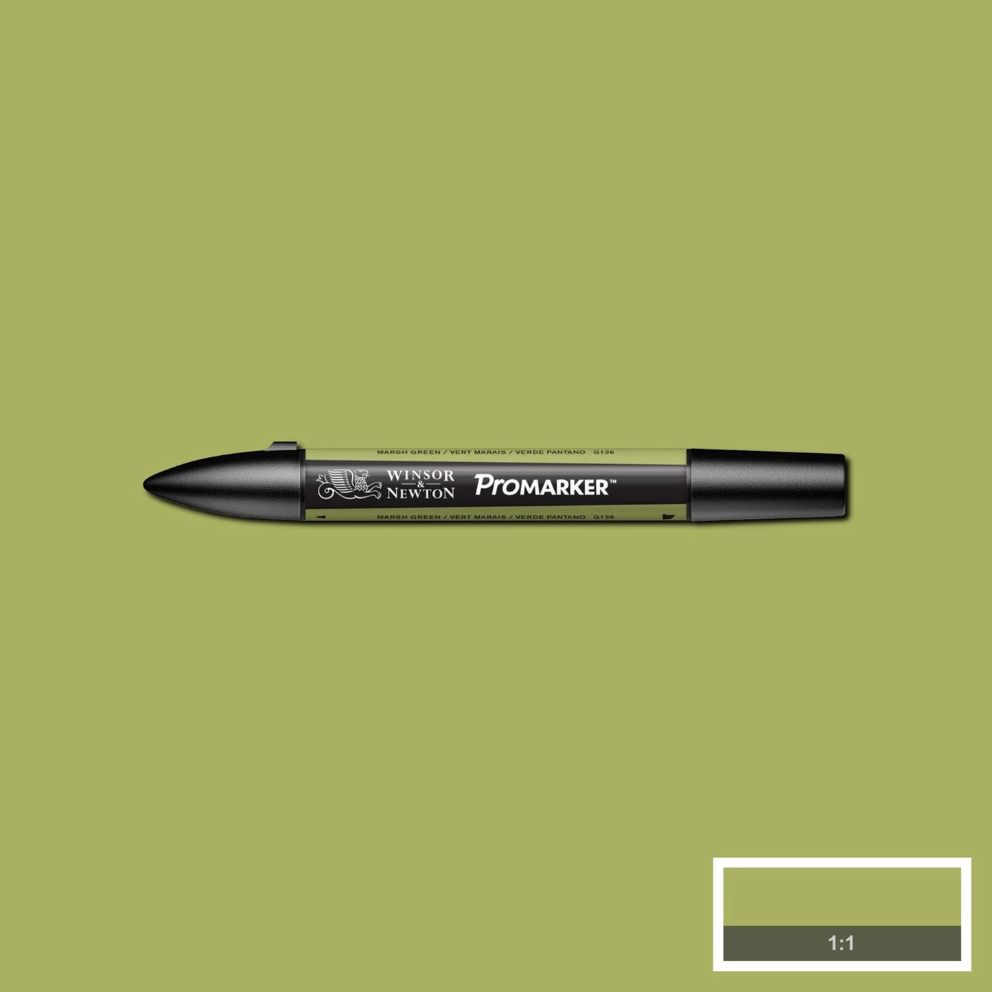 W&N PROMARKER VERT FOUGÈRE (G136)
