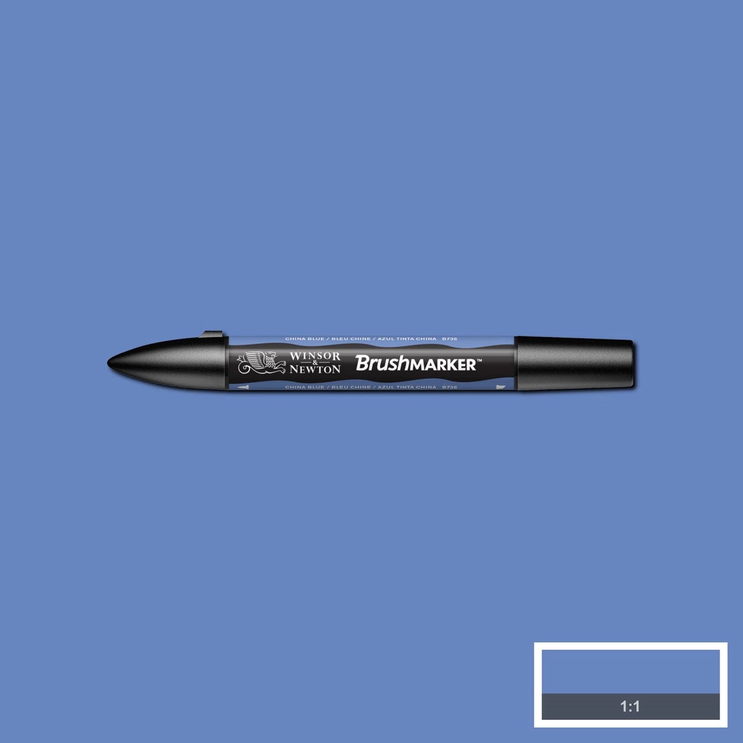 WINDSOR & NEWTON PROMARKER CHINABLUE (B736)