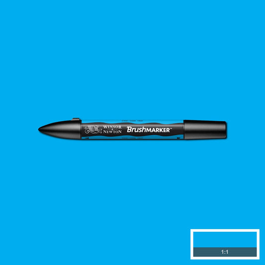 W&N PROMARKER BROSSE CYAN (C847)