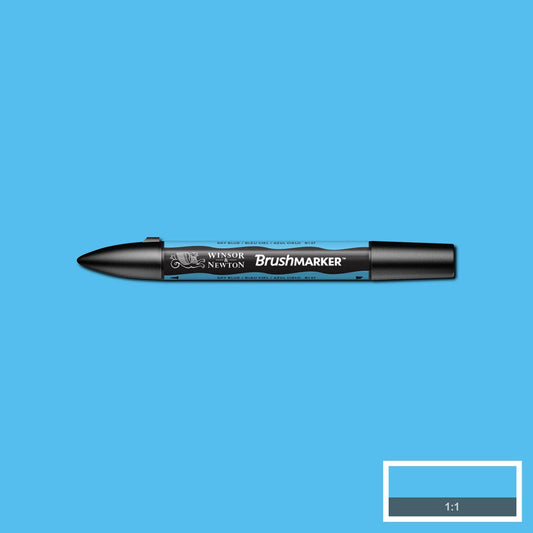 PINCEAU W&N PROMARKER BLEU CIEL (B137)