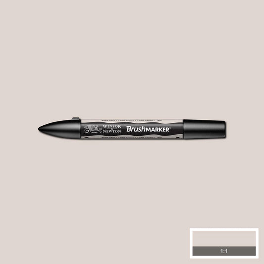 PINCEAU W&N PROMARKER GRIS CHAUD 1 (WG1)