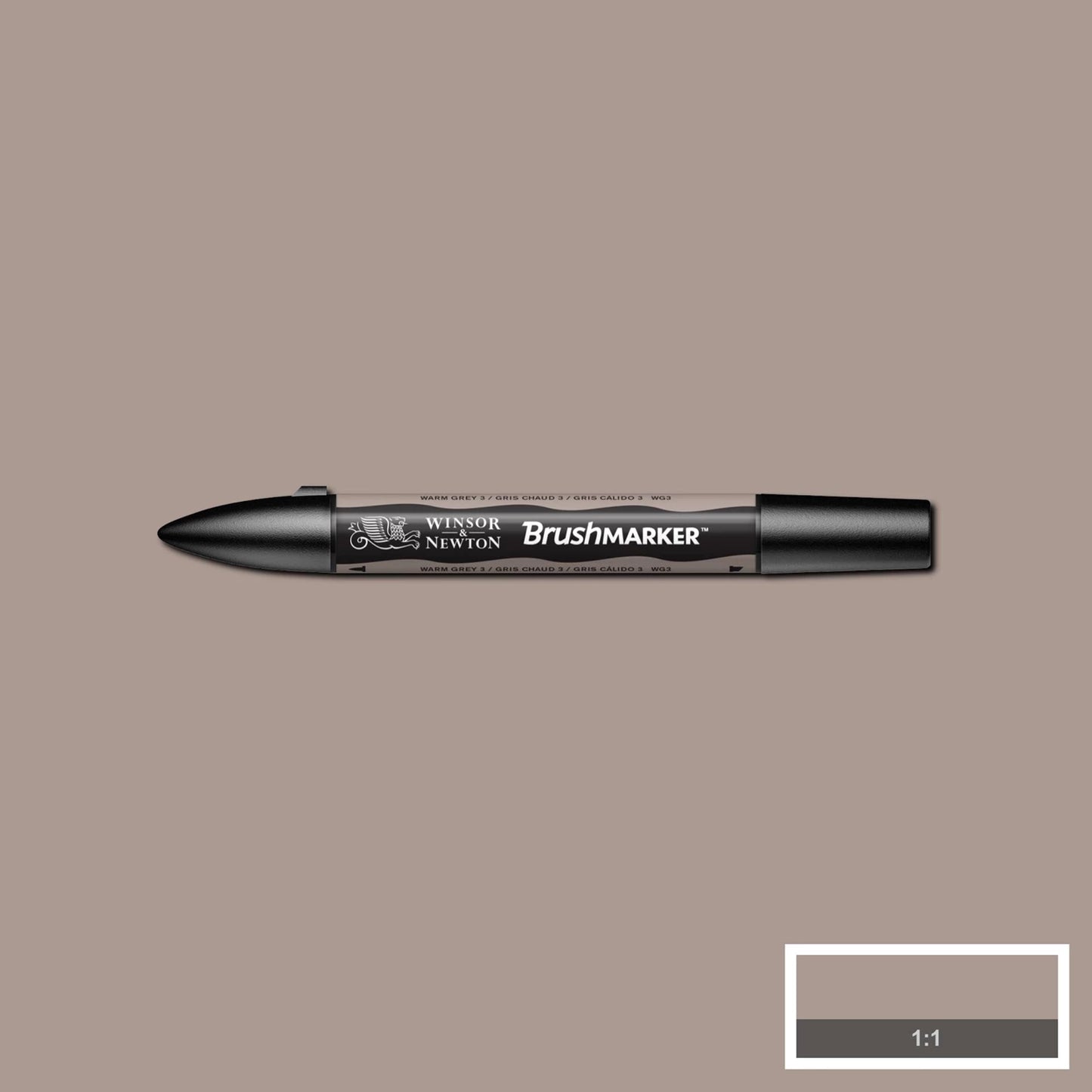 W&N PROMARKER PINSEL WARMGRAU 3 (WG3)