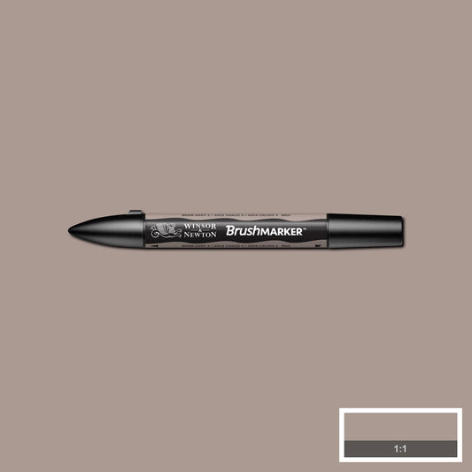 PINCEAU W&N PROMARKER GRIS CHAUD 3 (WG3)