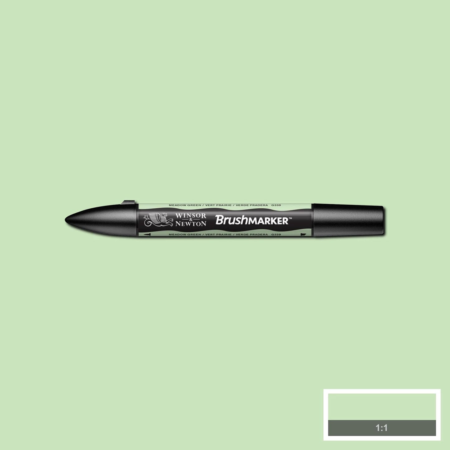 FEUTRE PROMARKER W&N VERT SAULE (G339)