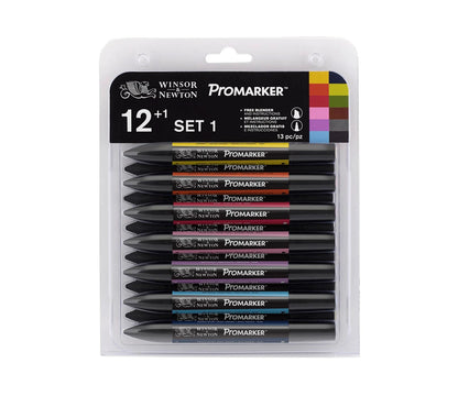 W&N PROMARKER 12+1 COFFRET 1